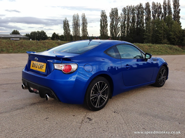 Subaru BRZ in Blue Mica