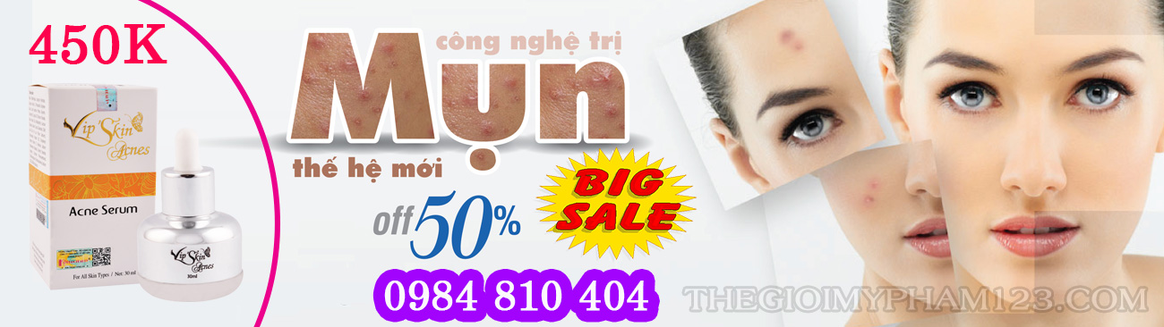 Kem Trị Mụn Hàn Quốc Tốt Nhất Hiện Nay Vip'skin Acnes