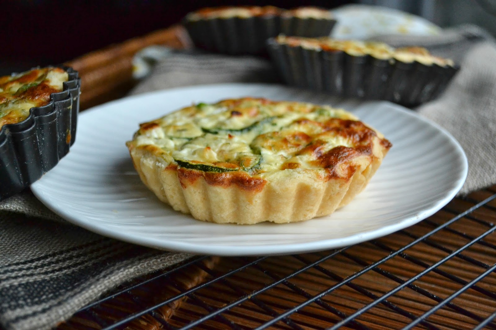 A Kingdom For A Cake Cottage Cheese And Peas Quiche