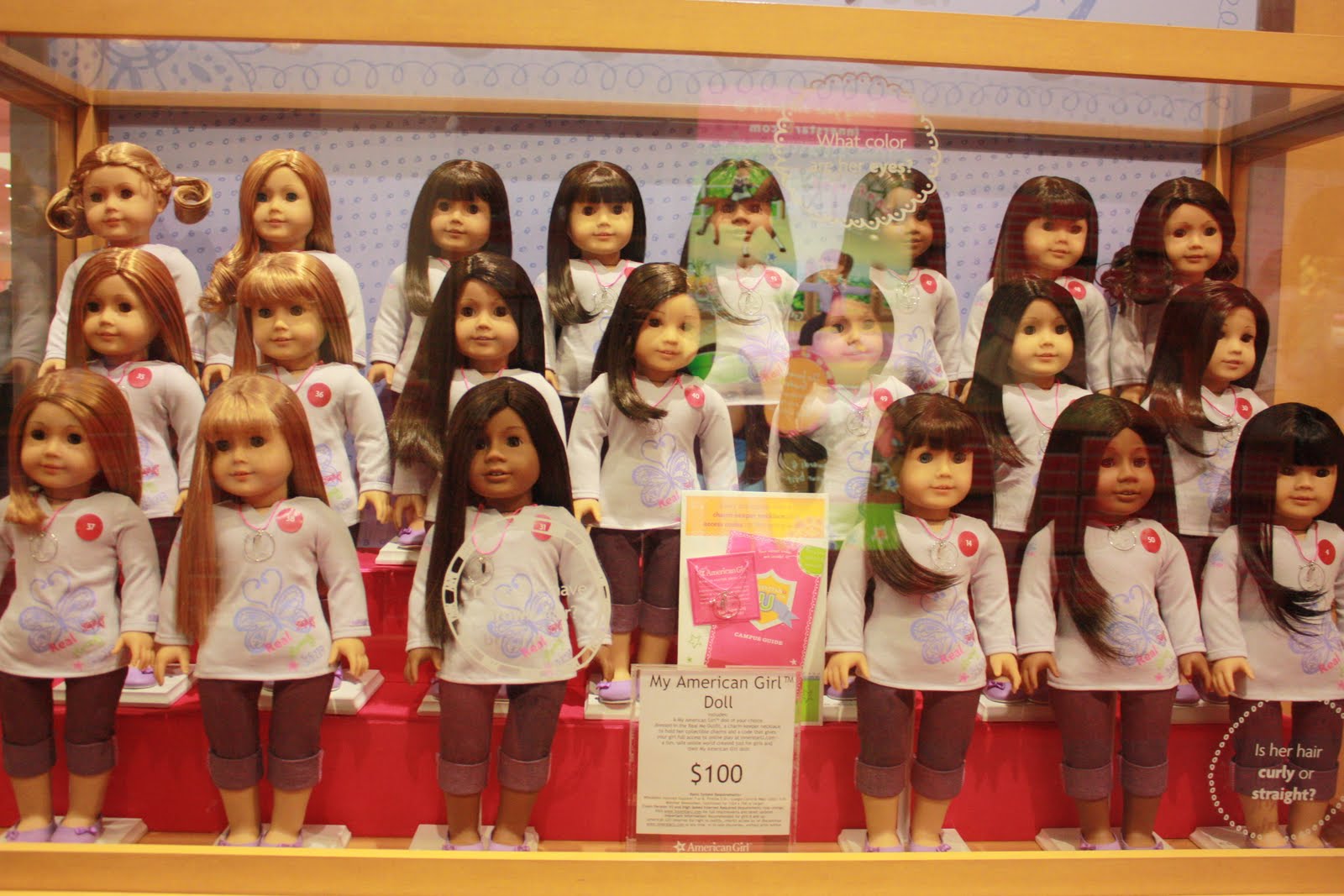 my american girl doll collection