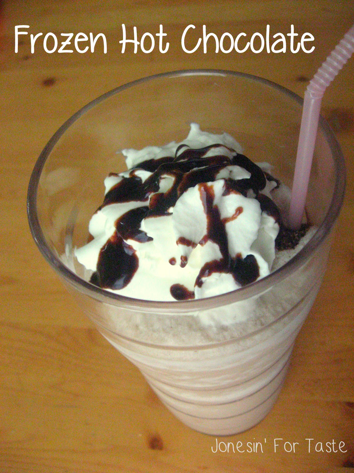 Jonesin' For Taste Frozen Hot Chocolate (gf)