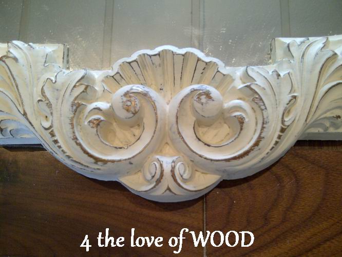 4 the love of wood HOW TO PAINT AND DISTRESS A MIRROR the easy way