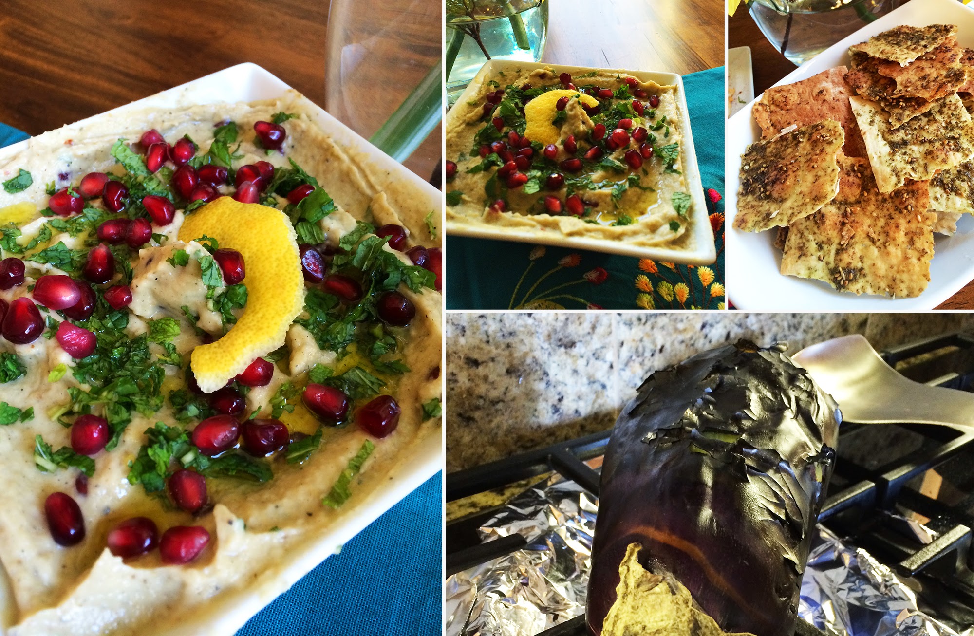 Burnt Eggplant & Garlic Dip