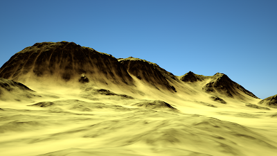 This is a terrain used in my smaller project (still a work-in-progress)