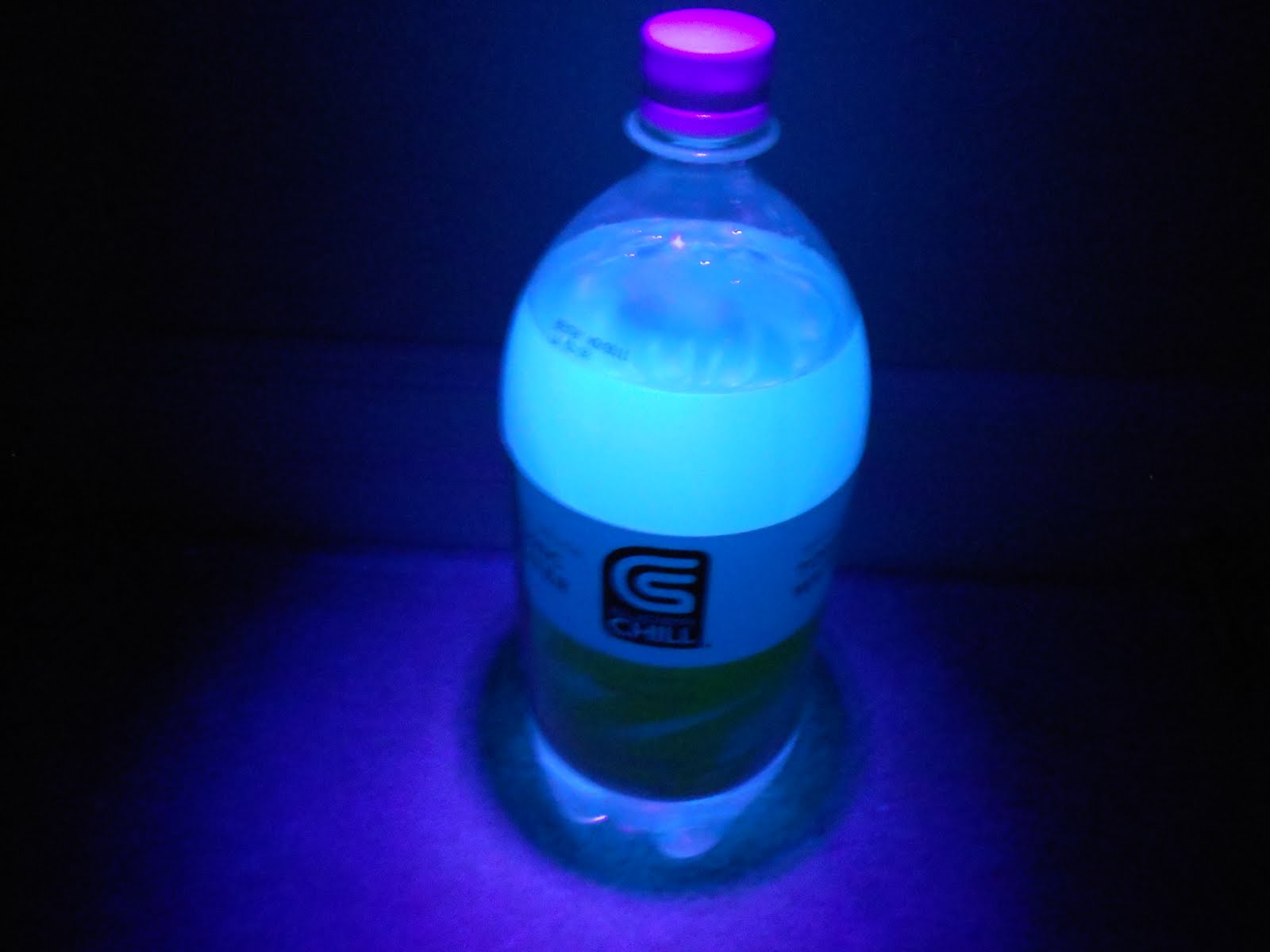 Almost Unschoolers Glow In The "Dark" Fun With Tonic Water And UV Light