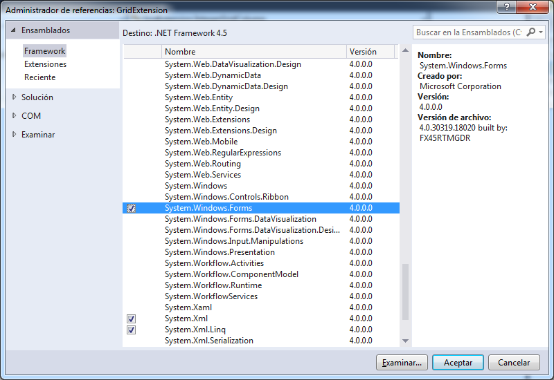 Windows Forms. DataGridView. Columna que acepta sólo números