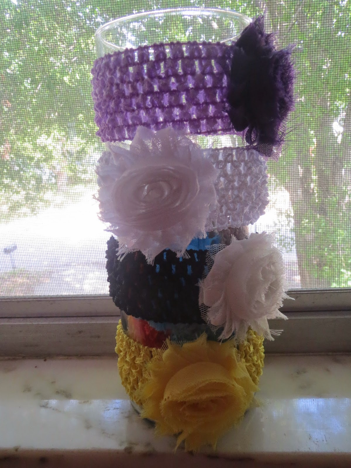 Rejoicing In The Present DIY Bow Holder