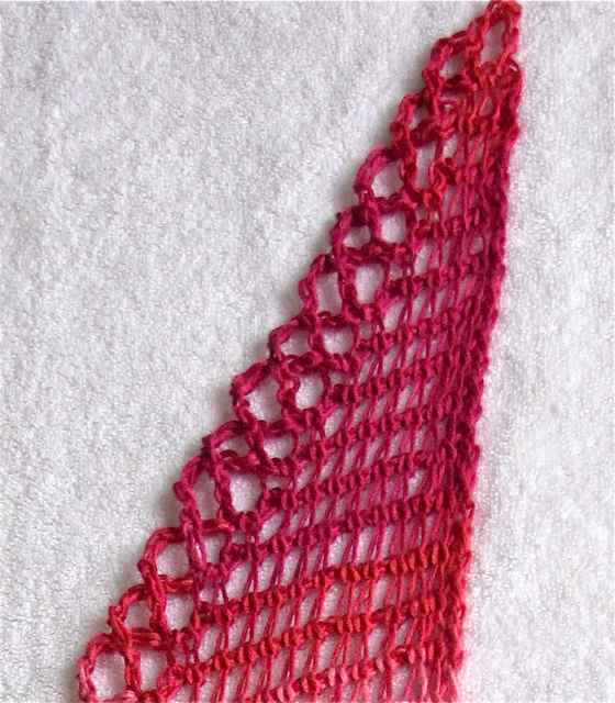 Vashti's Crochet Pattern Companion Crocheting a Triangular Shawl Point