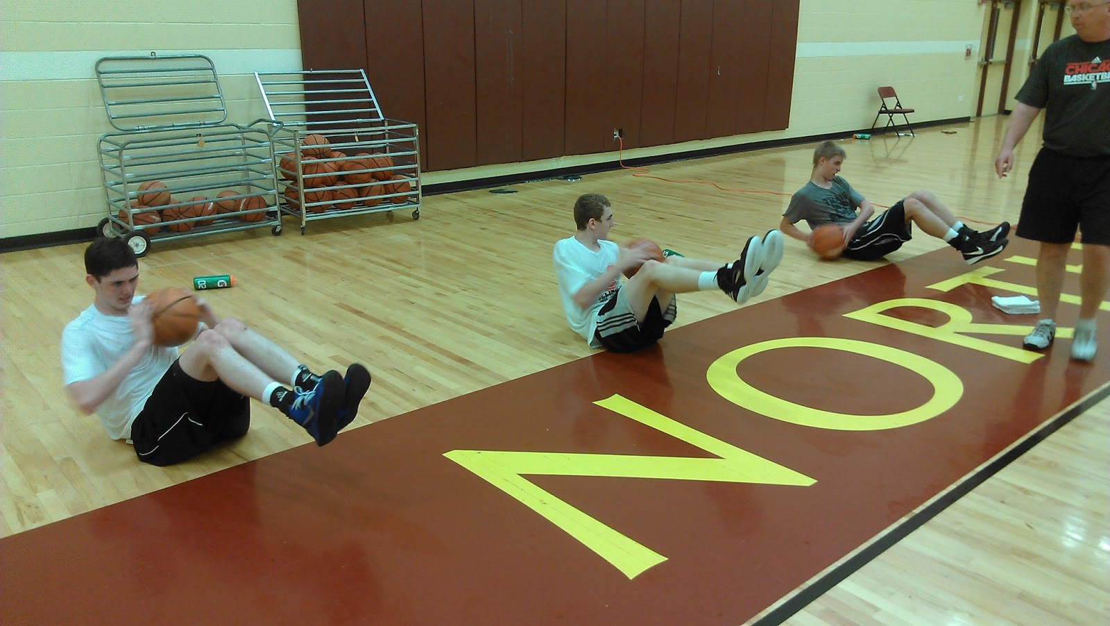NORTHRIDGE BASKETBALL Strength and Conditioning CORE WORKOUT