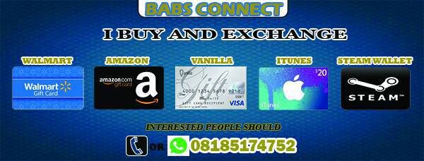 BABS CONNET - SELL/BUY CARDS AND BITCOIN