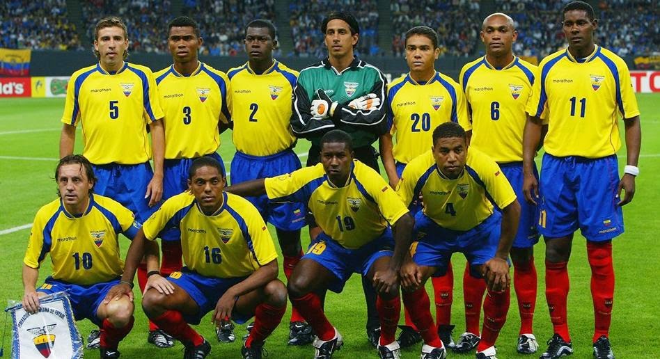 Fútbol y Asociados - Ecuador: Camisetas mundialistas 