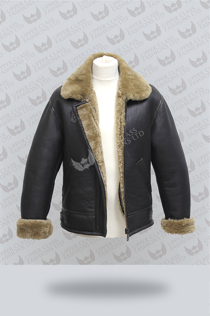 Men's Sheepskin Jackets Stylish and Warm Leather Jackets