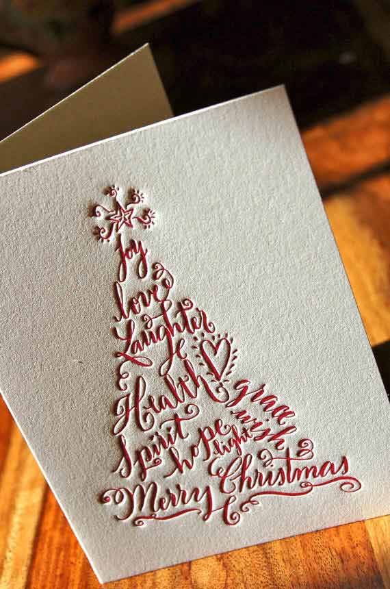 Unique Christmas Card Designs