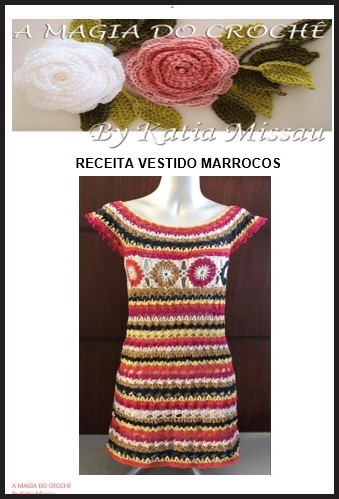 Receita Vestido Marrocos