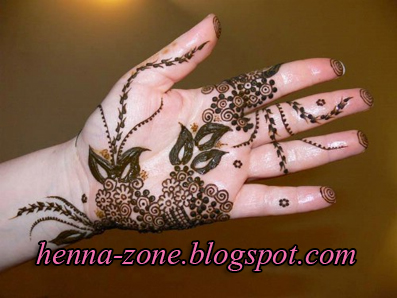 صور نقش حناء ناعم جدا في اليدين Henna-zone+568