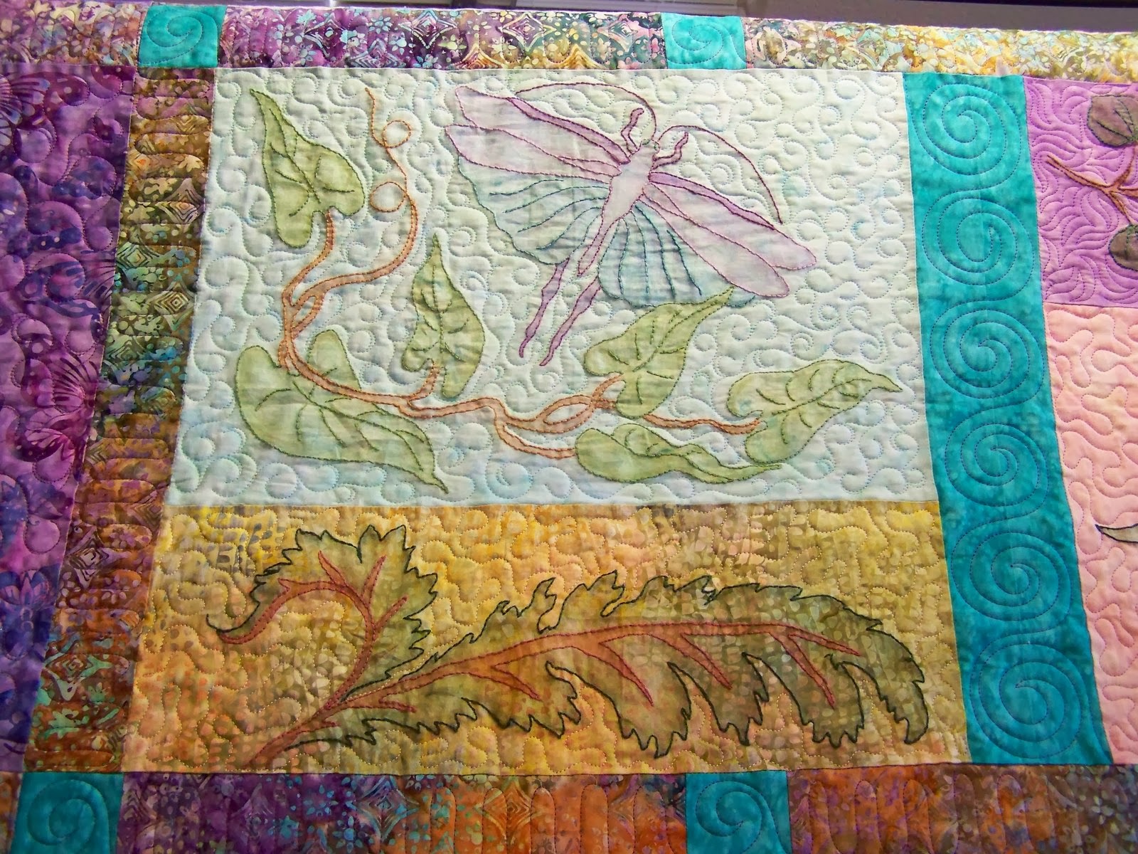 Cactus Quilters Crayon Embroidery