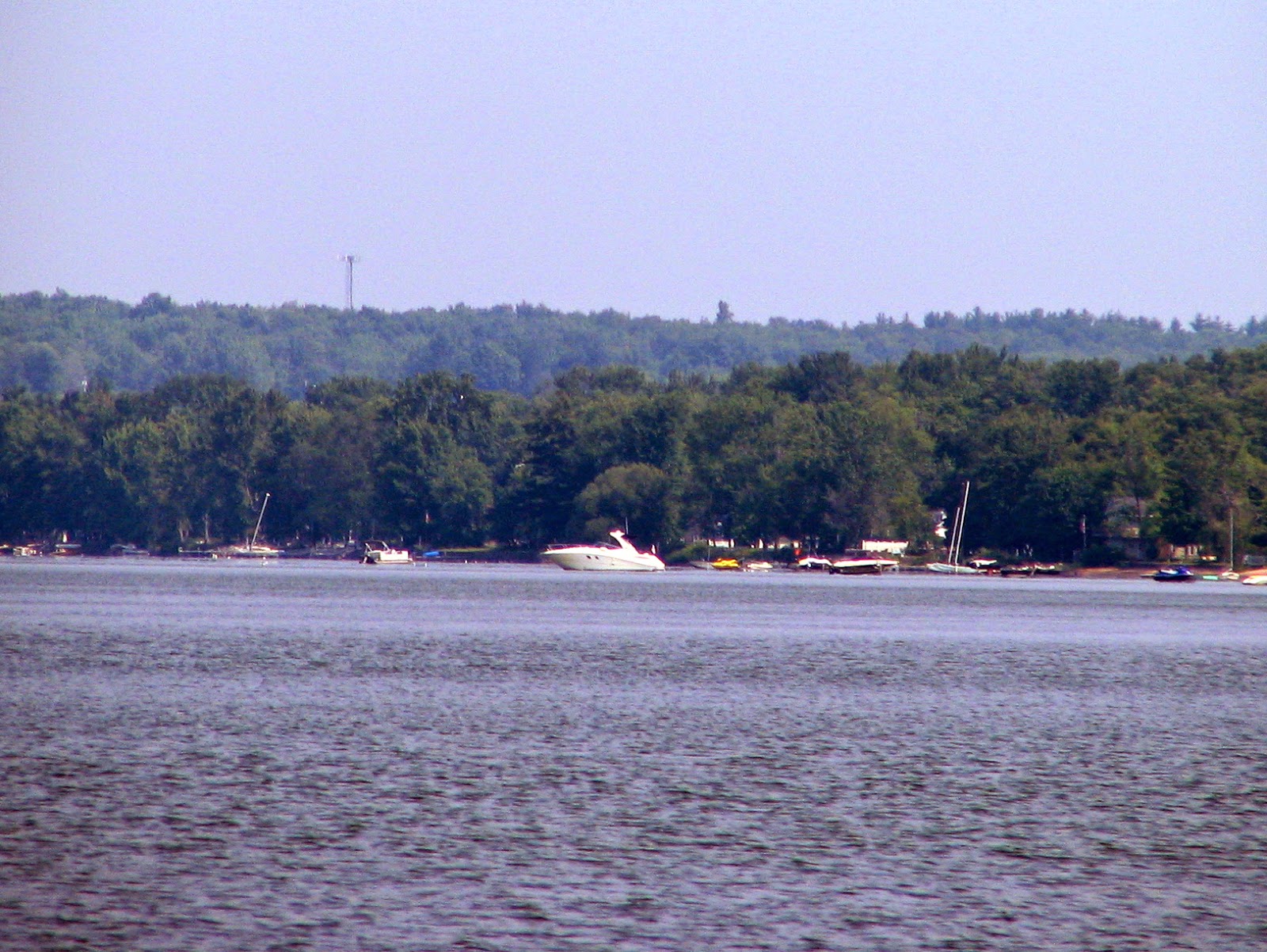 VOYAGES OF KRISTIN SAYS Day 138 Crossing Oneida Lake