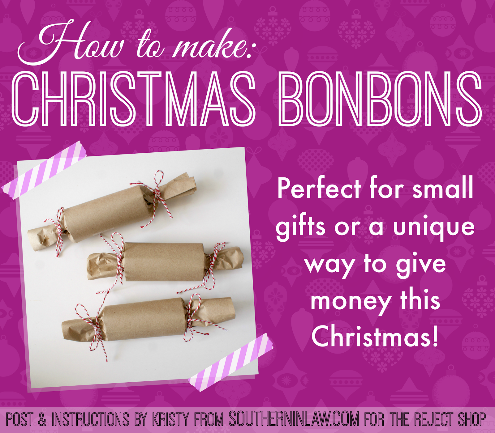 Christmas shopping is done and the boxes are starting to a… Southern In Law: DIY: Beautiful Gift Wrapping Ideas on a Budget