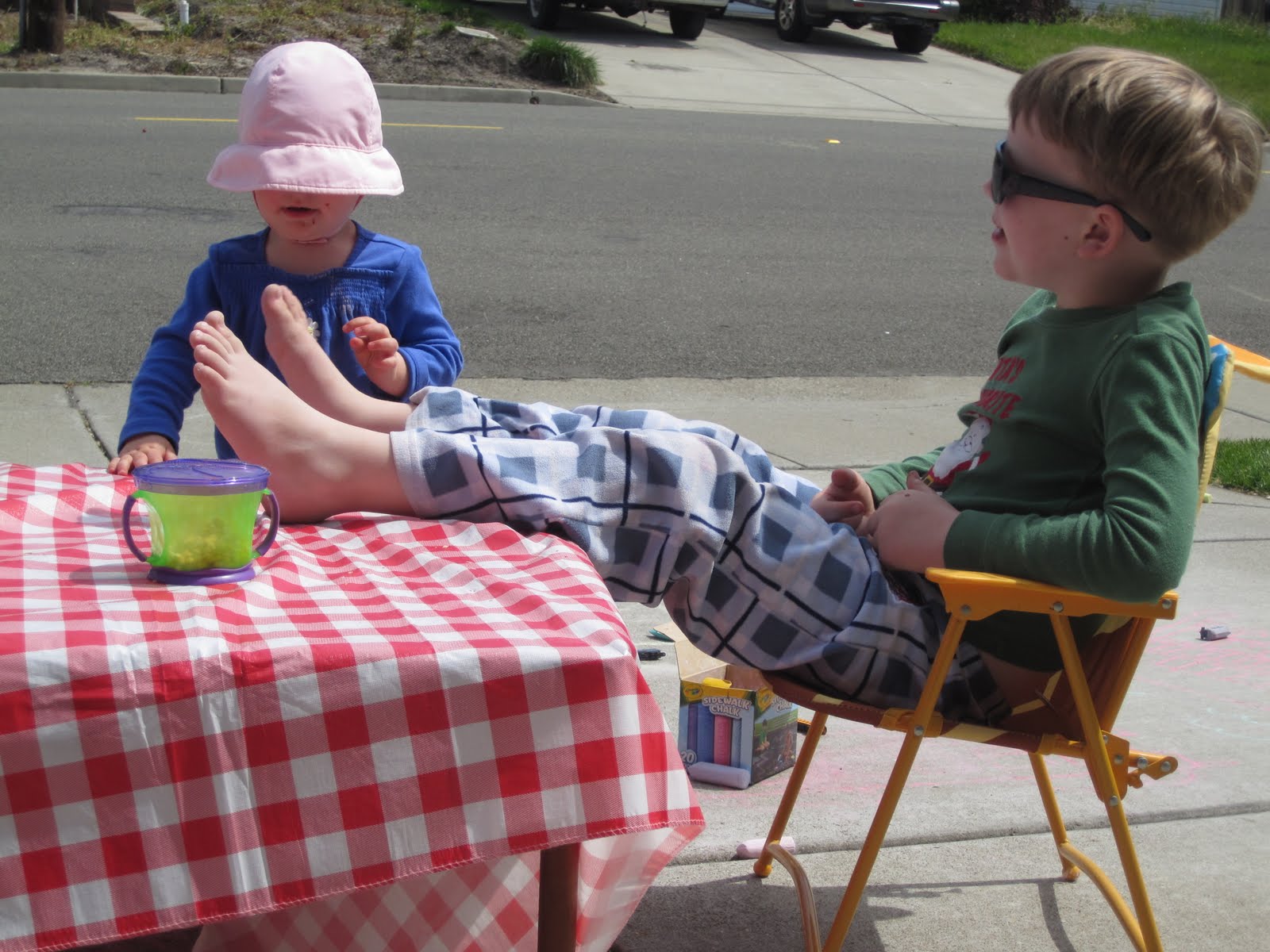 High School, Pre-School, & Diapers: Mr. Sun