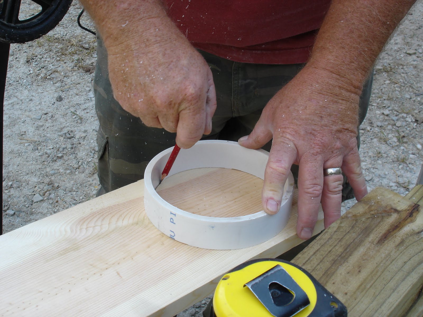 MOVING ON TO THE PAST Homemade Deer Feeder