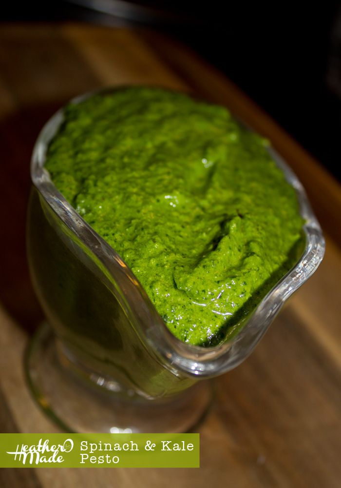 Heather O Made Spinach & Kale Pesto