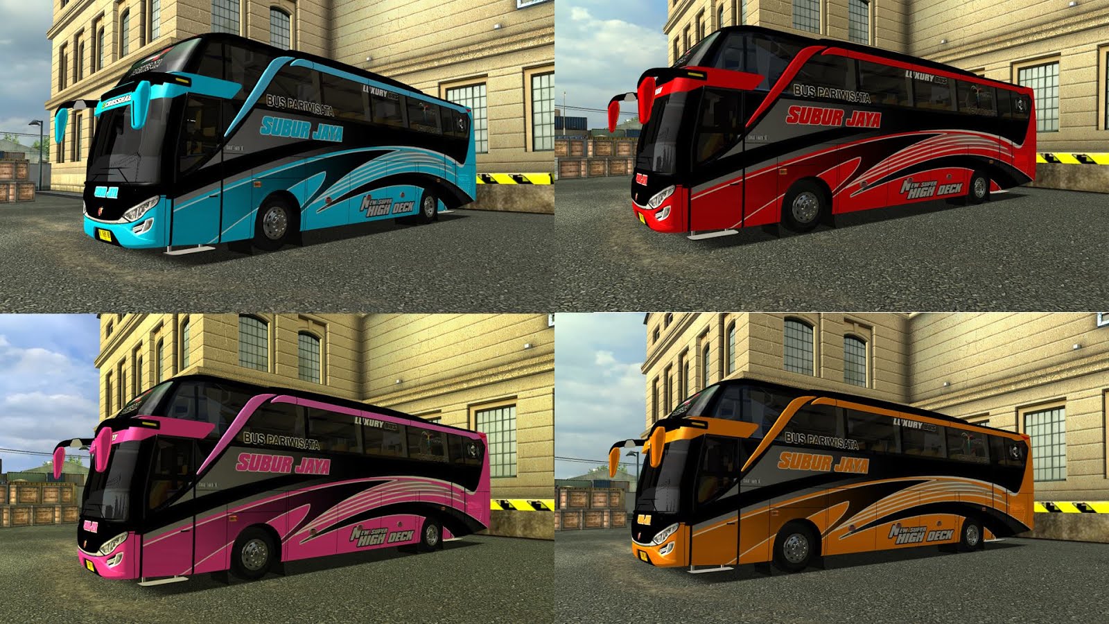 Livery Pack Subur Jaya SHD V2 by Nazwar Farhan (free)