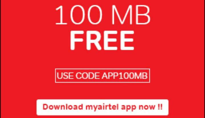 Get Airtel free extra  Internet MB 