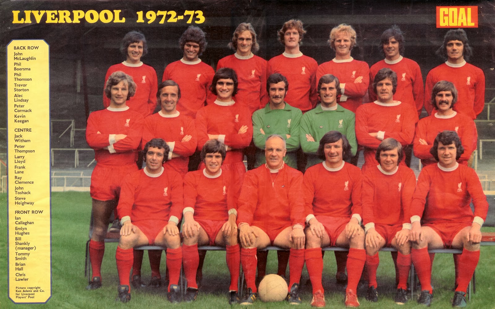 L'altro calcio. Storie di football e politica 1972/73 Il Liverpool