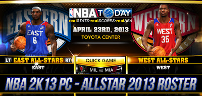 NBA 2K13 Unlock All-Star Teams Roster NBA 2K13 Unlock All-Star Teams Roster