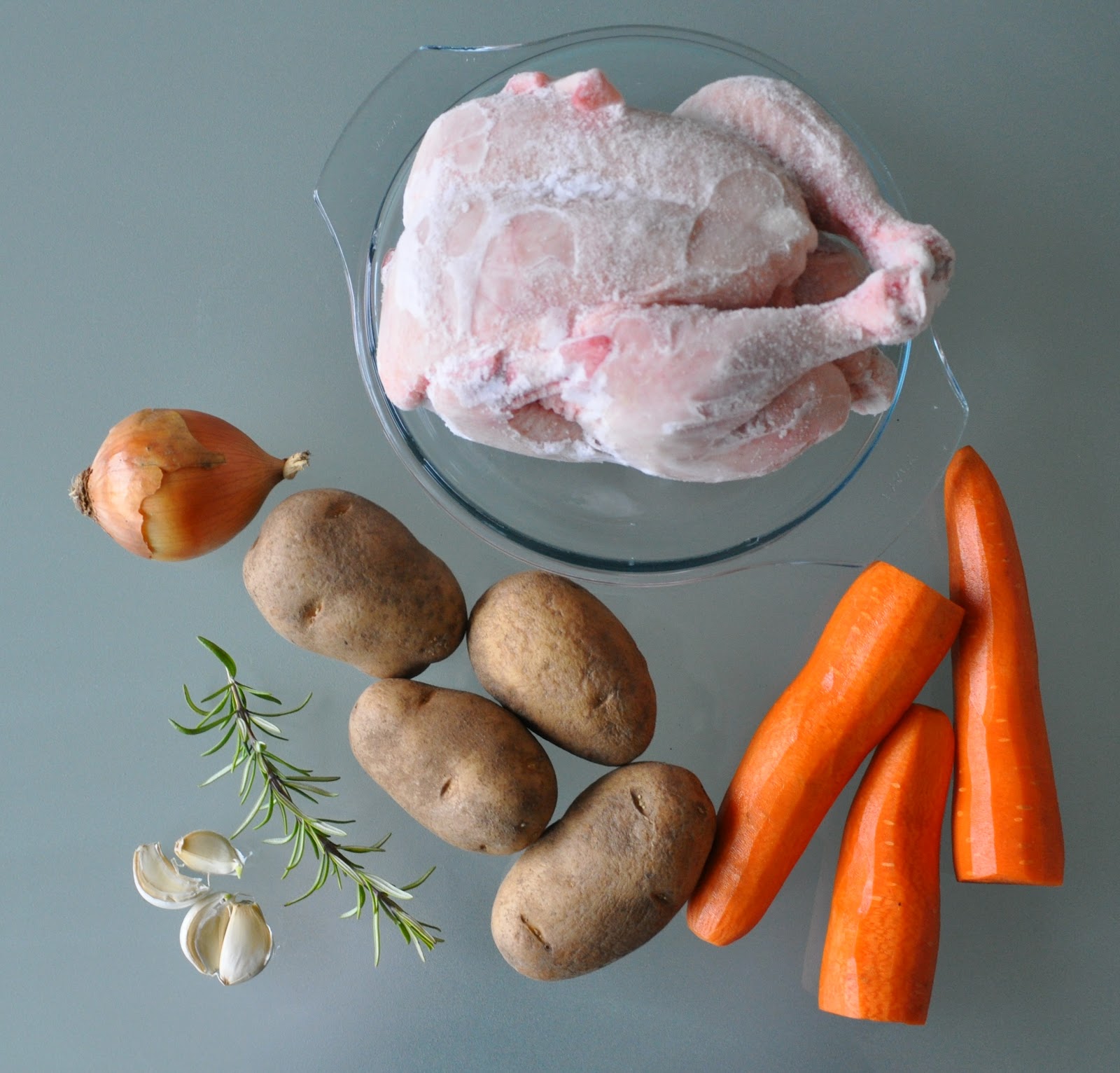 Aunt B on a Budget Slow Cooker Roast Chicken