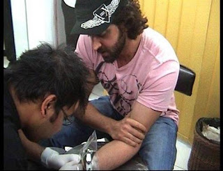 Hrithik Roshan Susanne Roshan Tattoo Design