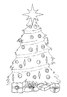 Árvores de Natal para Imprimir