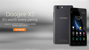 Doogee X5-cheapest 4G smartphone