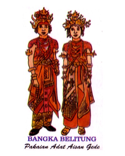 Download this Gambarpakaian Adat Tradisional Daerah Bangka Belitung picture