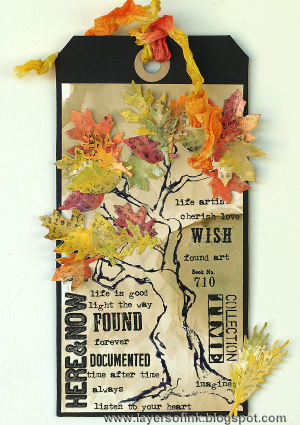 Layers of ink - 12 tags of 2014 September