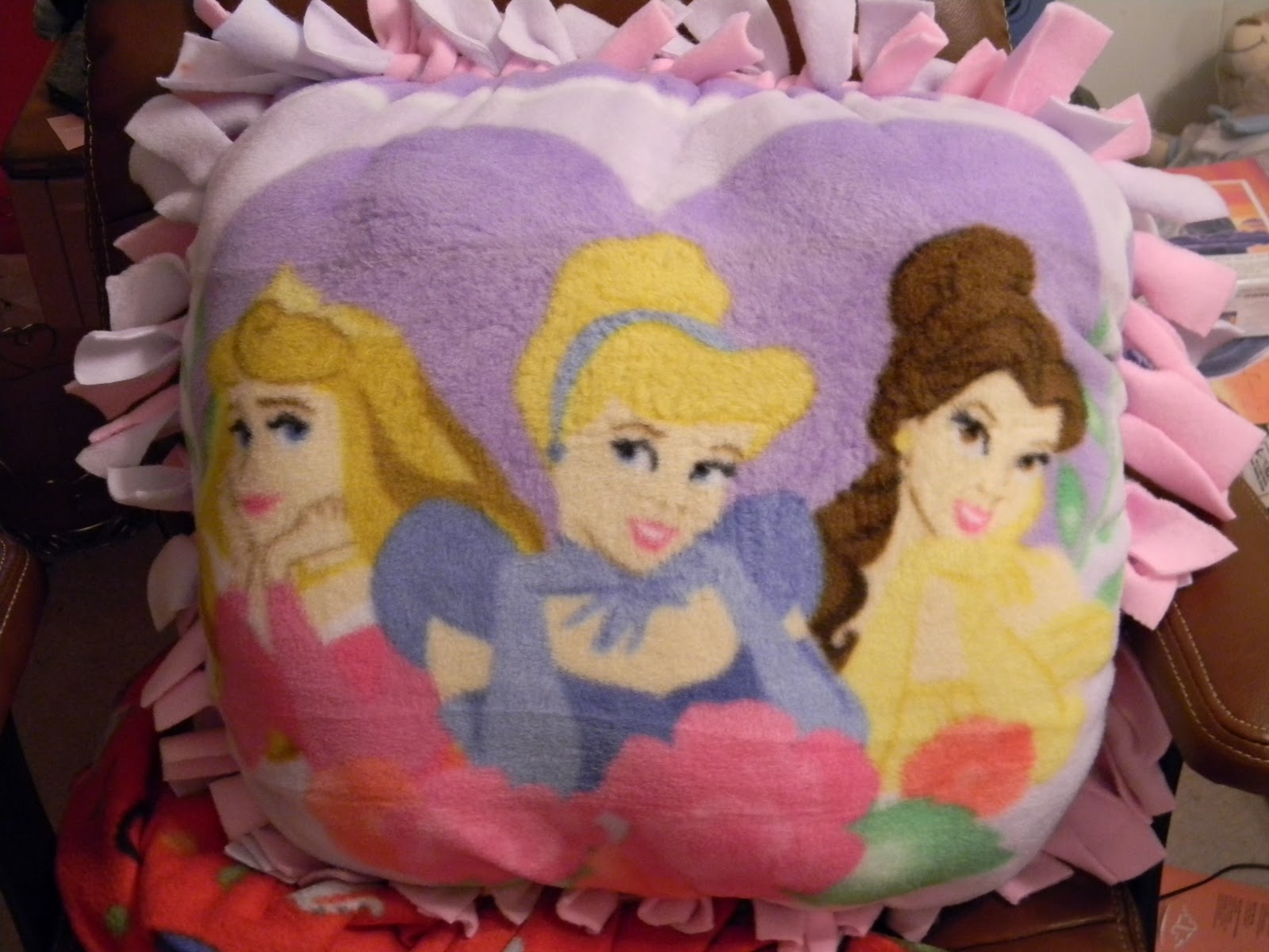 Carolina's Log Disney Princess Pillow