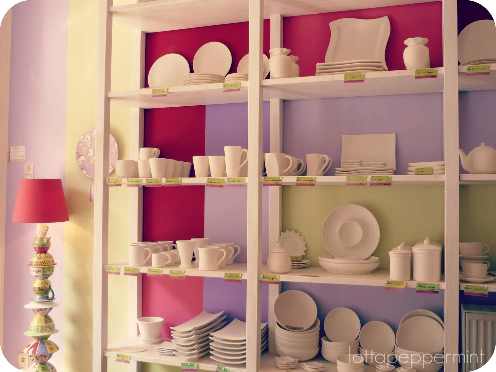 lottapeppermint Eine neue Kaffeetasse Keramik bemalen im Pottery Art