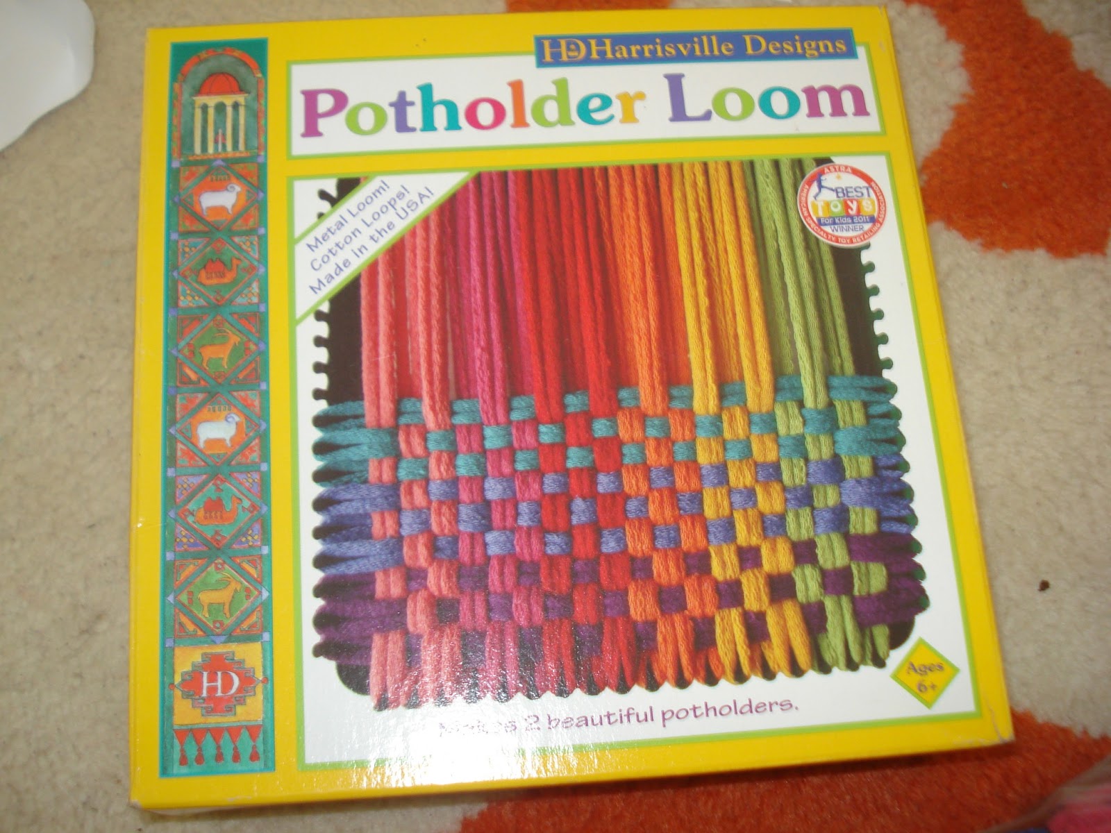 Getting Back to Random Potholder Loom Montessori Toys