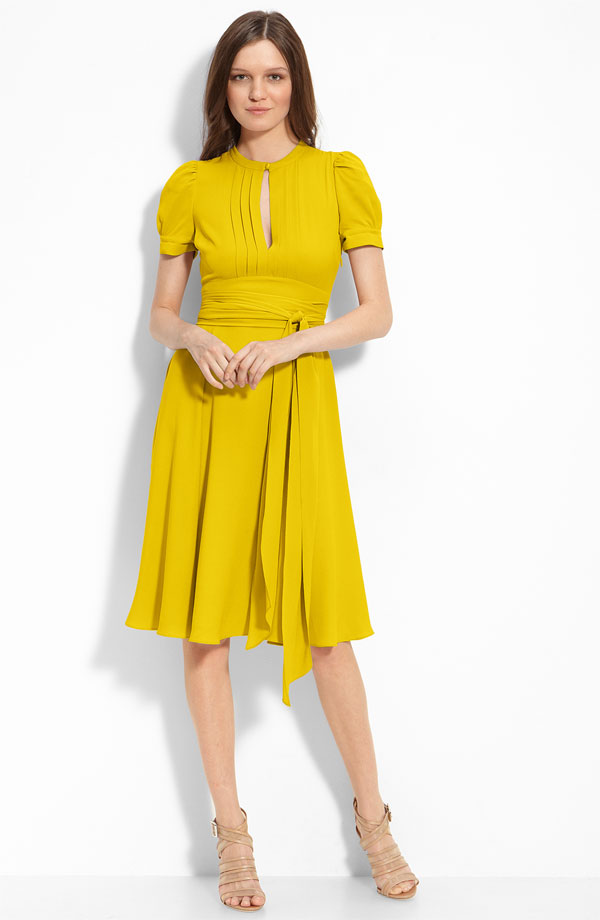 escape to portland love it marc jacobs yellow dress