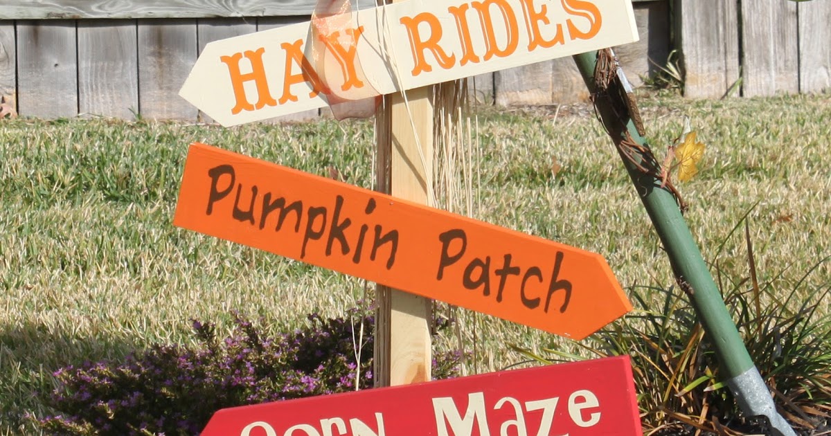 Crafty Endeavors Fall Yard Stake