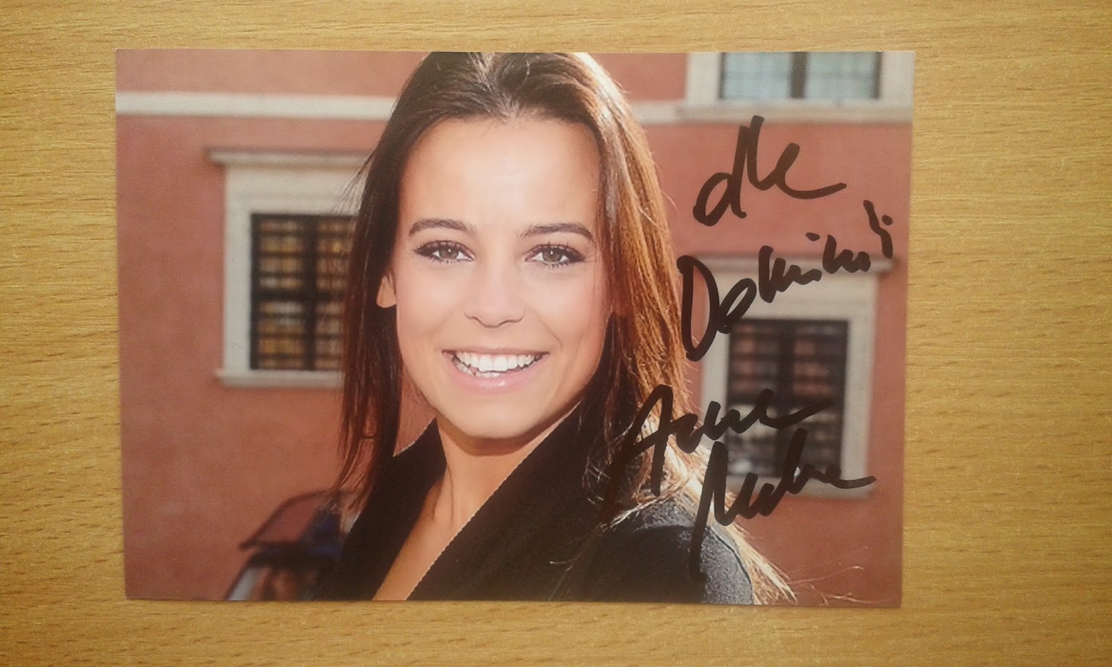 Autografy Dominiki Anna Mucha