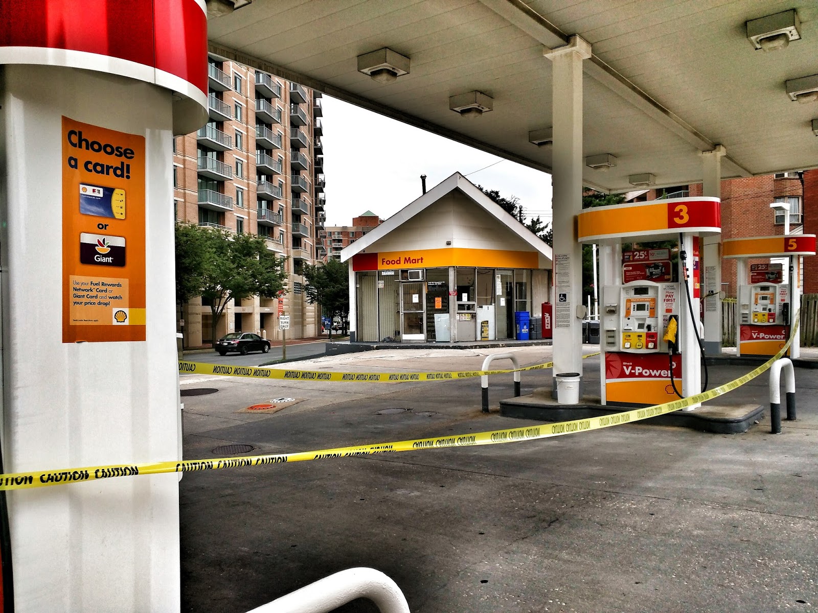 Robert Dyer Bethesda Row The final day of one of Bethesda's last gas