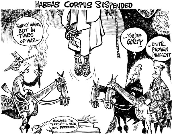 The Suspension Of Habeas Corpus