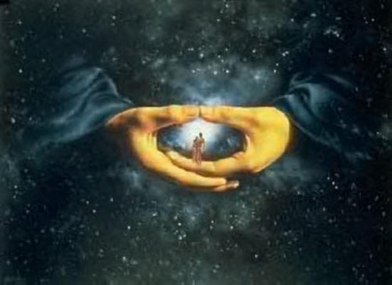 In the hands of the Creator