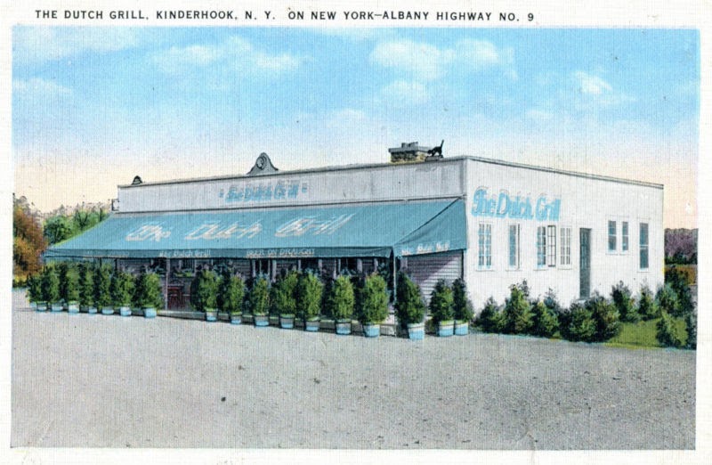 Old Pictures of Columbia County NY The Dutch Grill, Kinderhook NY on