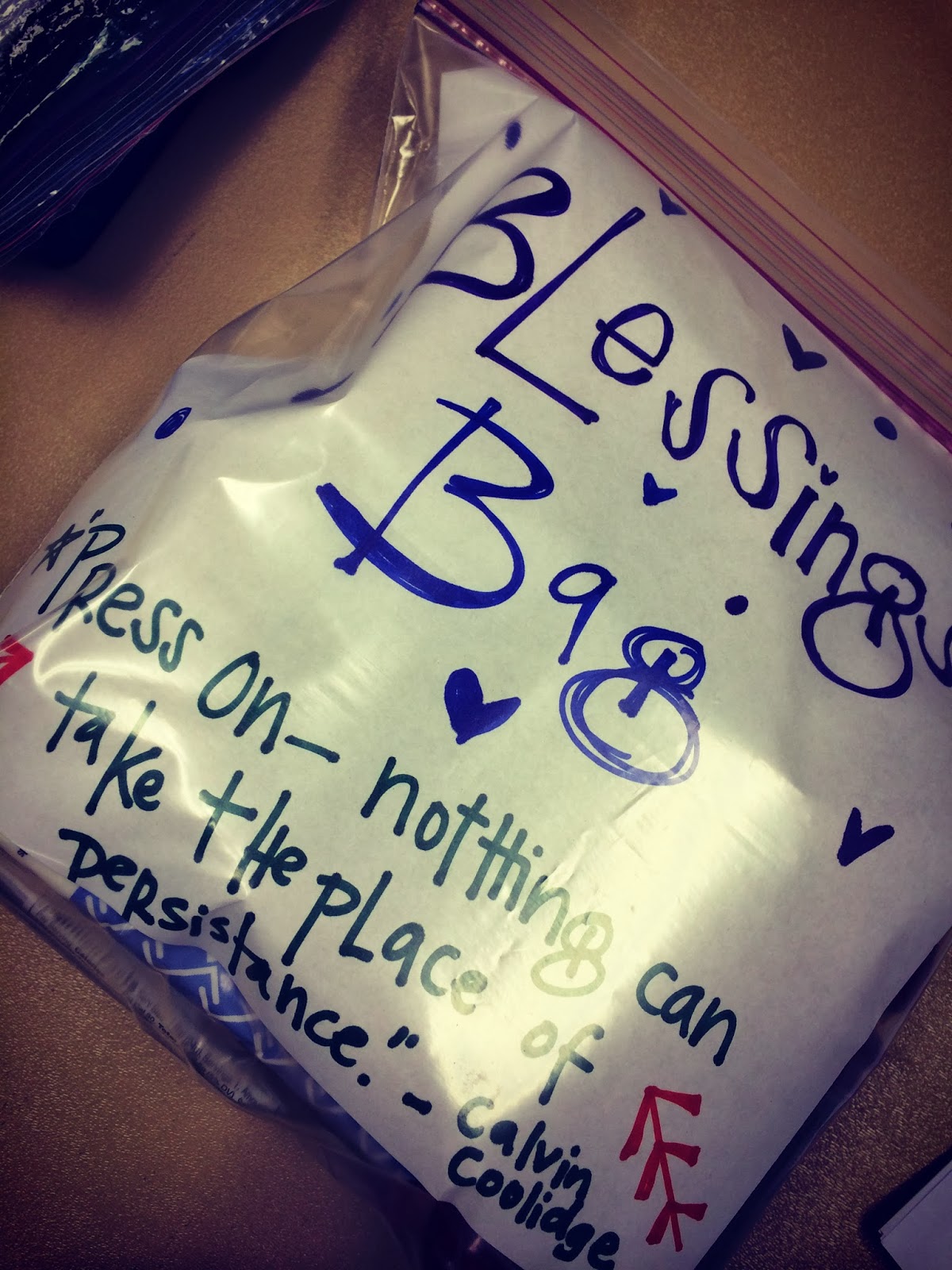 Marci Coombs Blessing Bags and more.