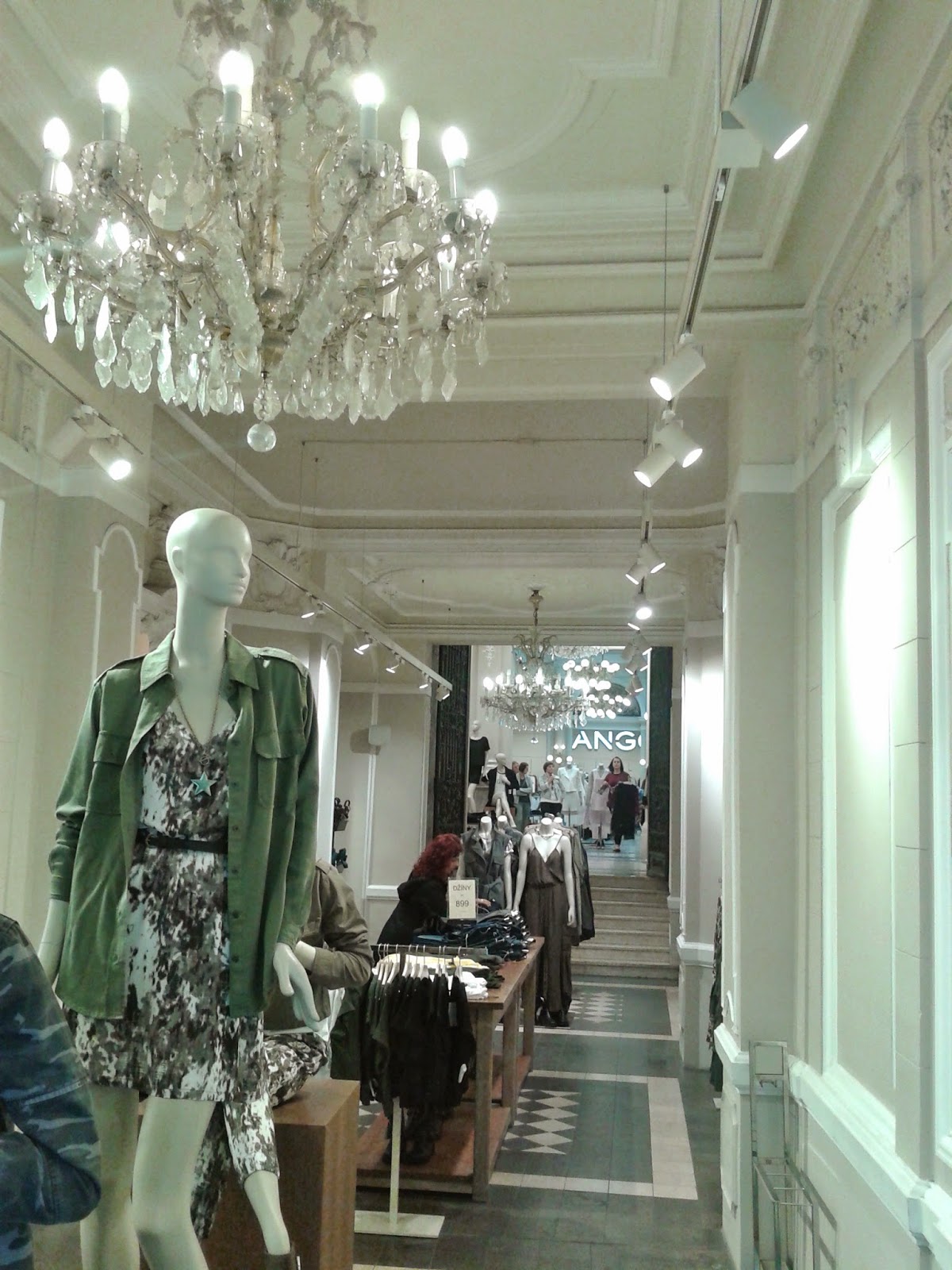 THE SHOP LOCATOR Mango Flagship Store. Prague Czech Republic.