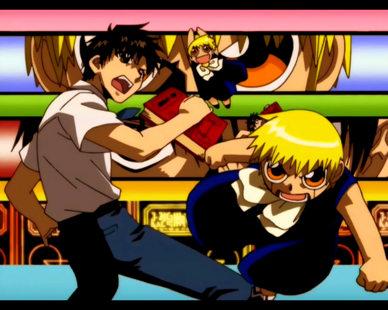 Uma fan art de Konjiki no Gash-bell