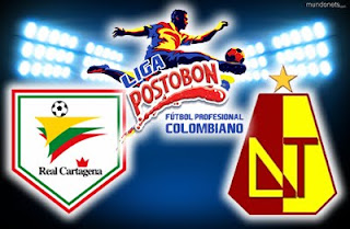 Resultado Cartagena Vs Tolima (1-3) Liga Postobon