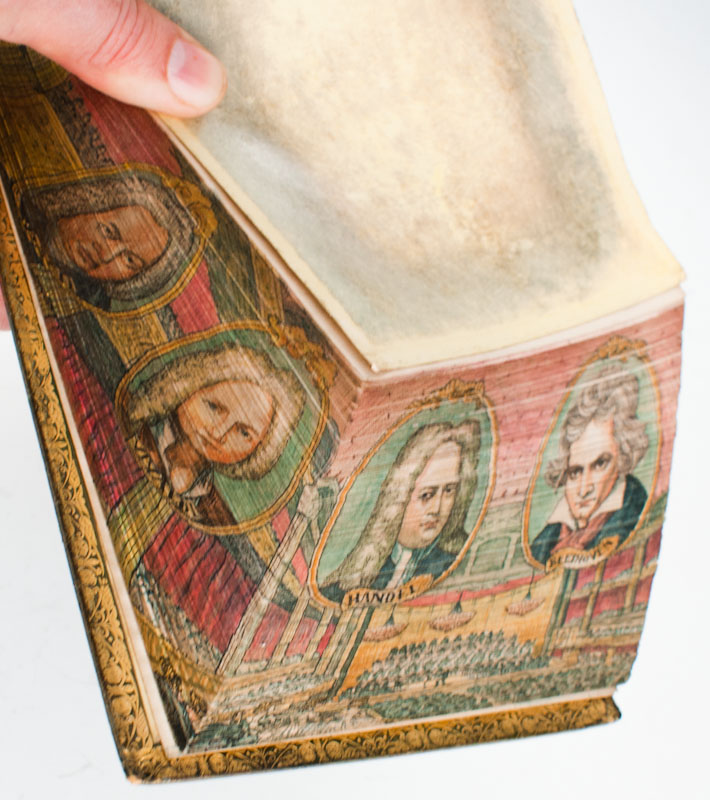 Books Bromer Foreedge Paintings by Clare Brooksbank